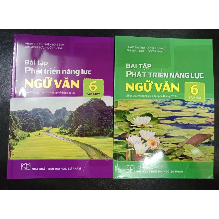 Sách - Combo Bài tập phát triển năng lực ngữ văn 6 (2 tập) - Sách Giáo Khoa Cánh Diều