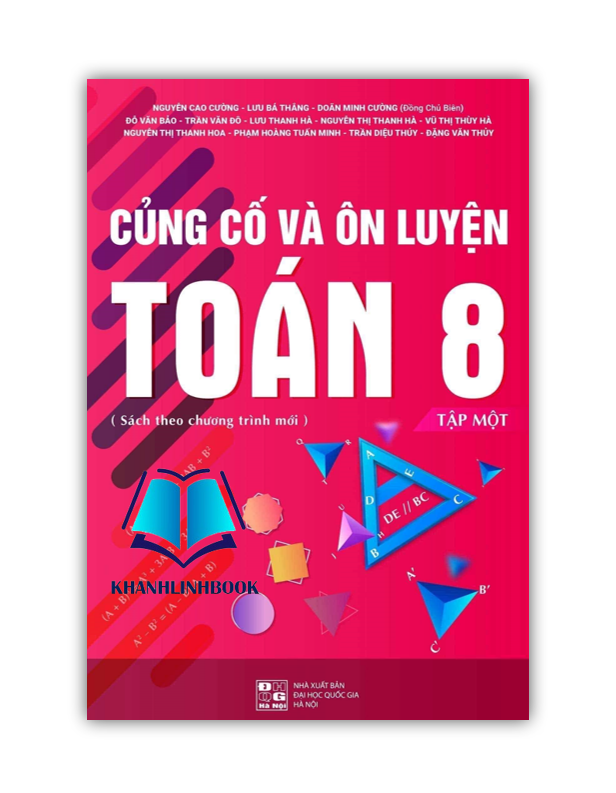 Sách - Combo Củng cố và ôn luyện toán 8 - tập 1 + 2 ( sách theo chương trình mới ) (PV)