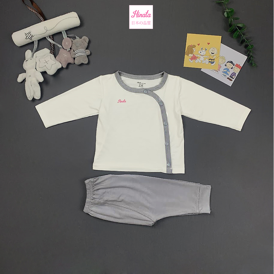 Set Smooth Long BF03 - 100% Organic Cotton - Đạt tiêu chuẩn Oeko-Tex Standard 100 - Thương hiệu Hinata Nhật Bản