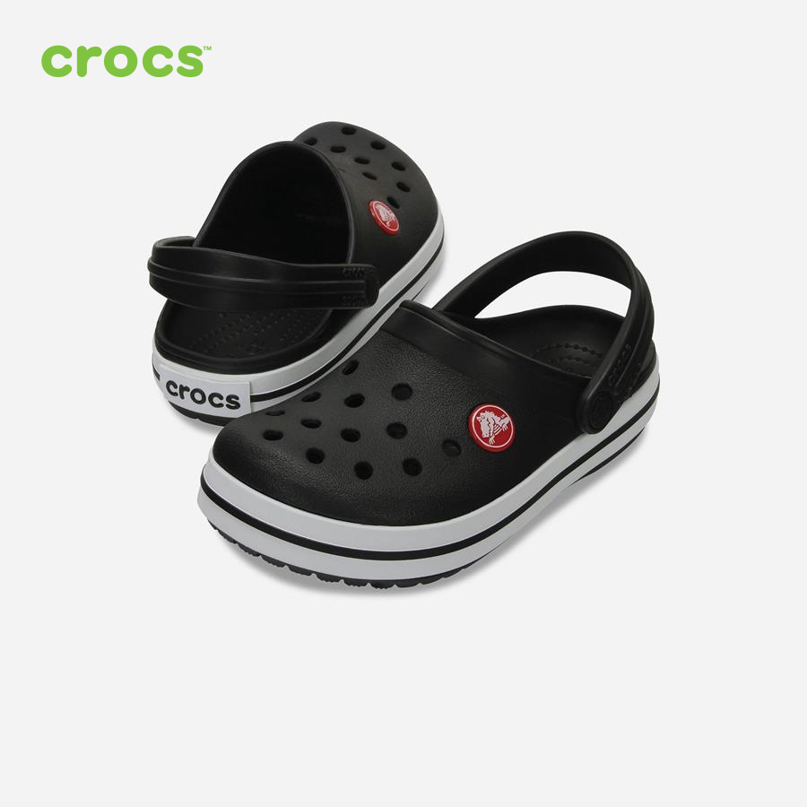 Giày lười trẻ em Crocs FW Crocband Clog Toddler Black - 207005-001