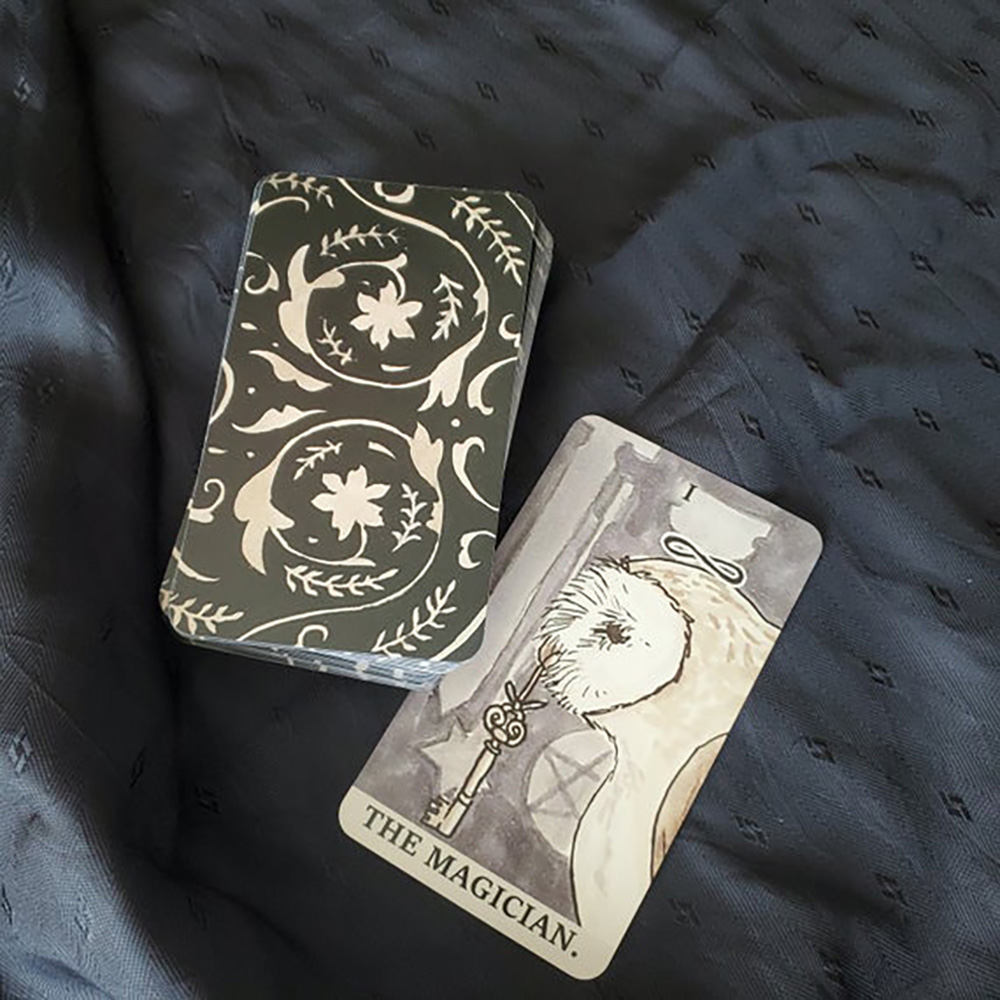 Bài Tarot Ink Witch Tarot Tặng Đá Thanh Tẩy