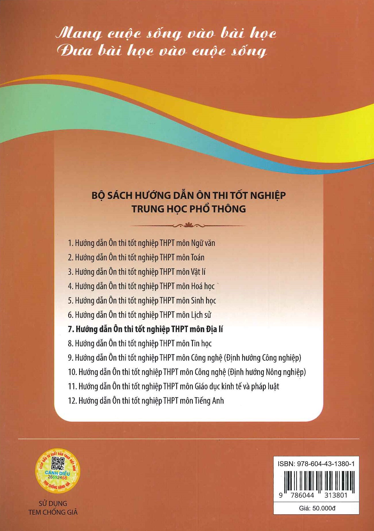 Hướng Dẫn Ôn Thi Tốt Nghiệp THPT Môn ĐỊA LÍ
