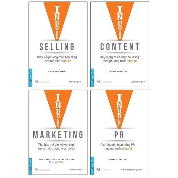 Sách - Combo Inbound Marketing + PR + Content + Selling - FirstNews