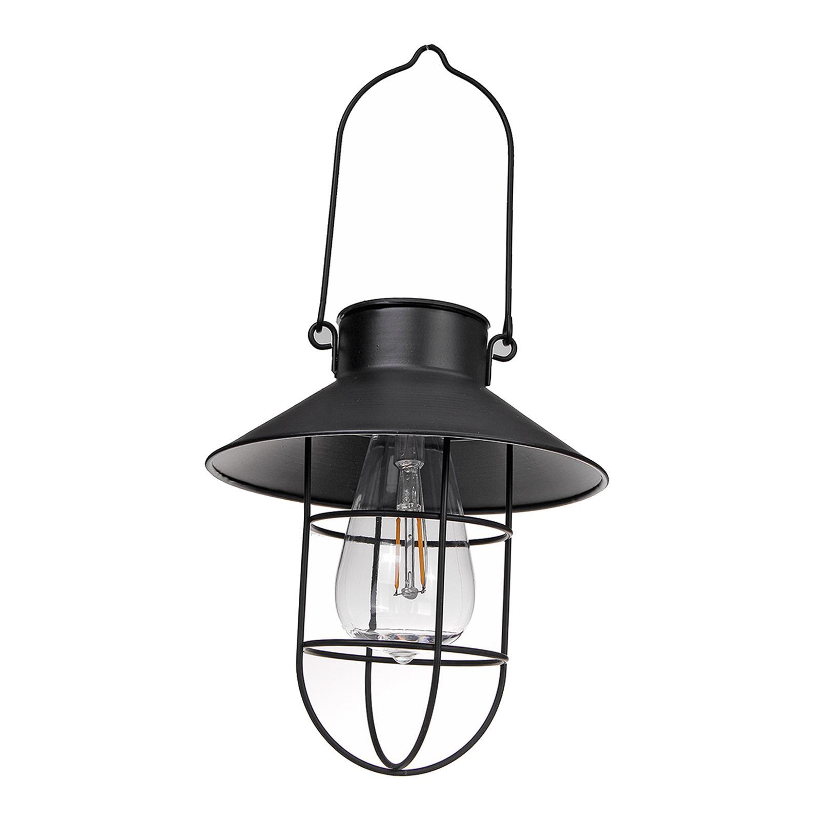 Solar Lamp  Outdoor Garden Lights    Black