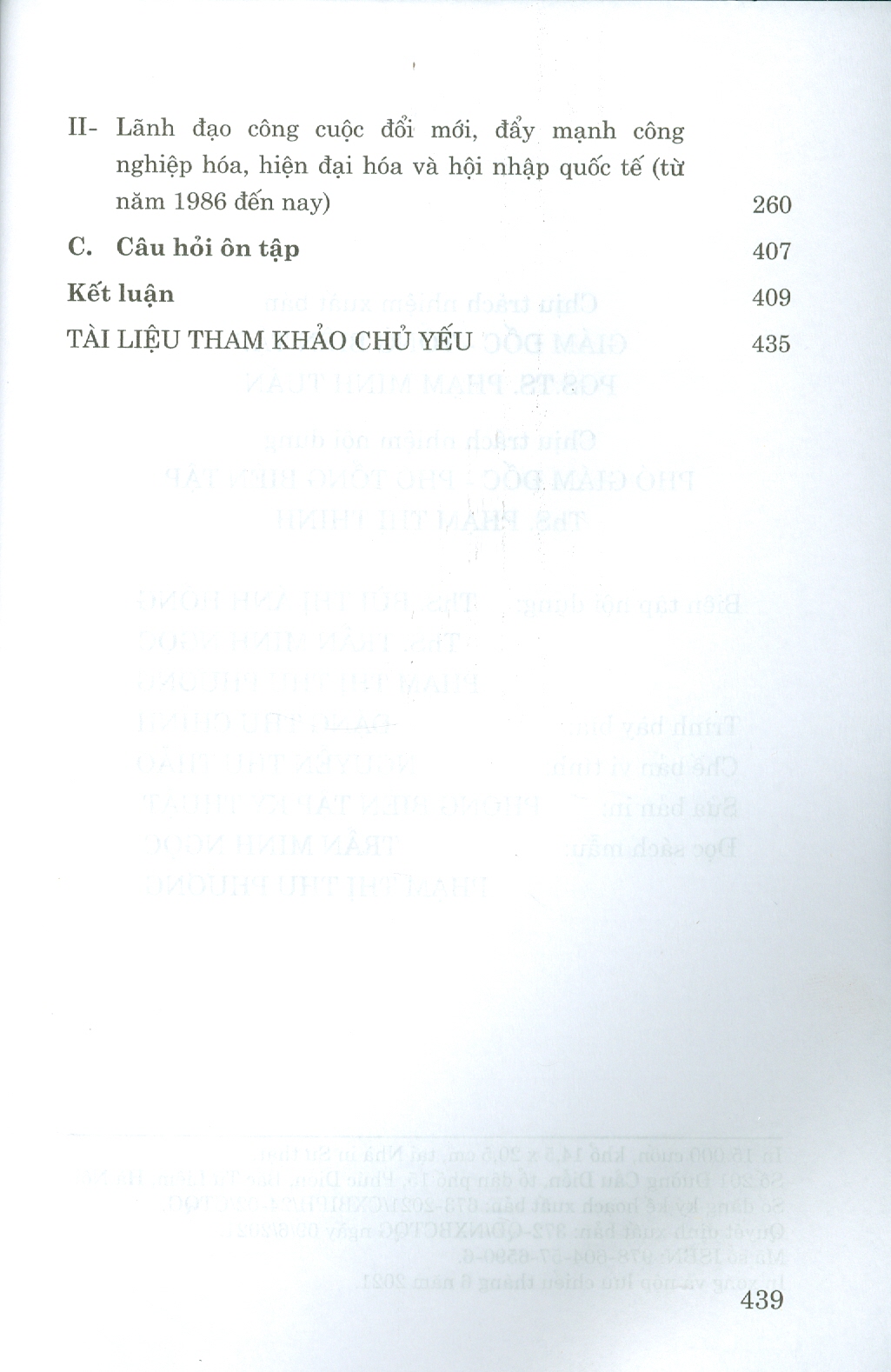 Combo 3 cuốn Giáo Trình Lịch Sử Đảng Cộng Sản Việt Nam + Giáo Trình Chủ Nghĩa Xã Hội Khoa Học +Giáo Trình Tư Tưởng Hồ Chí Minh (Dành Cho Bậc Đại Học Hệ Không Chuyên Lý Luận Chính Trị) - Bộ mới năm 2021