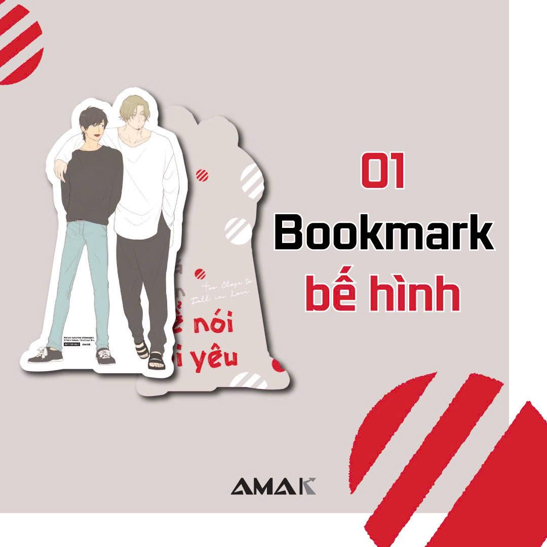 Sách - Quá Gần Để Nói Lời Yêu - Too Close To Fall In Love - Tặng Kèm Bookmark + Postcard