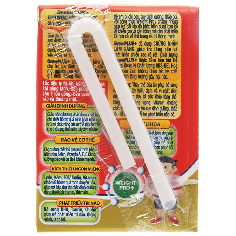 2 Thùng Sữa Bột Pha Sẵn GrowPLUS+ Đỏ 110ml Suy Dinh Dưỡng (48 Hộp x 110ml)