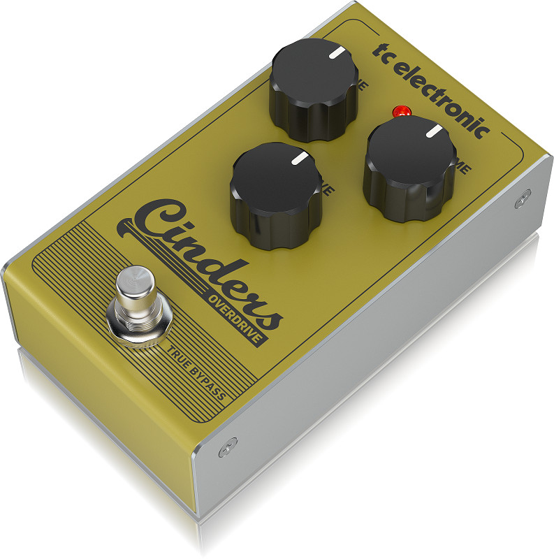 TC Electronic Cinders Overdrive Guitar Effects Pedal-Hàng Chính Hãng