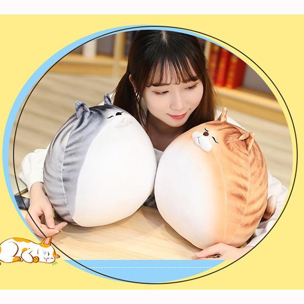 Gấu Bông Mèo ̉  - ̀ ̣  Vằn Dễ Thương 30 cm - 50 cm