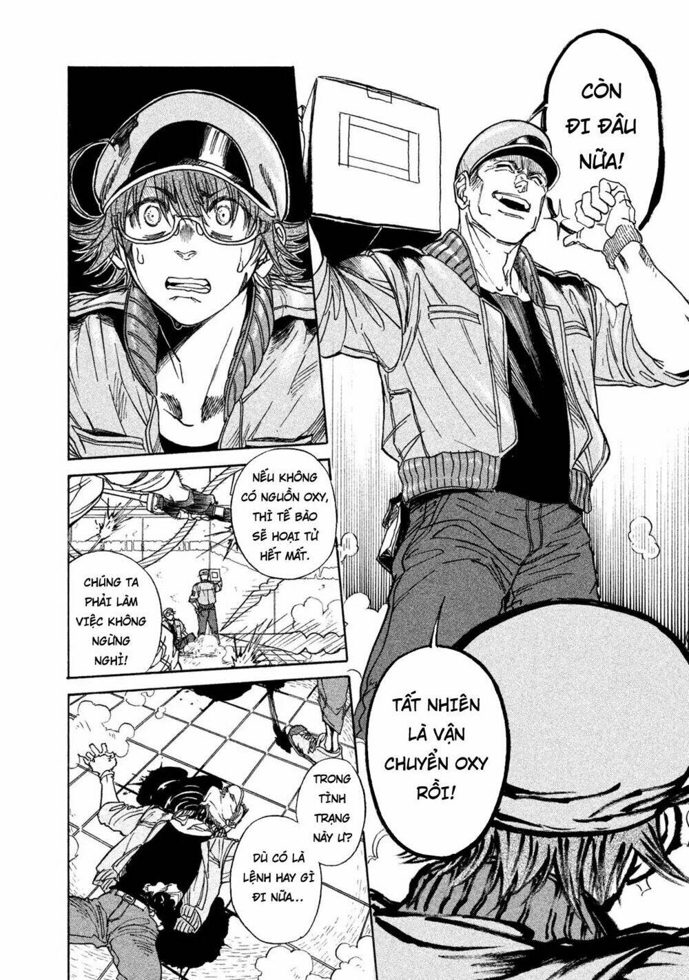 biệt đội tế bào black - hataraku saibou black chapter 1 26