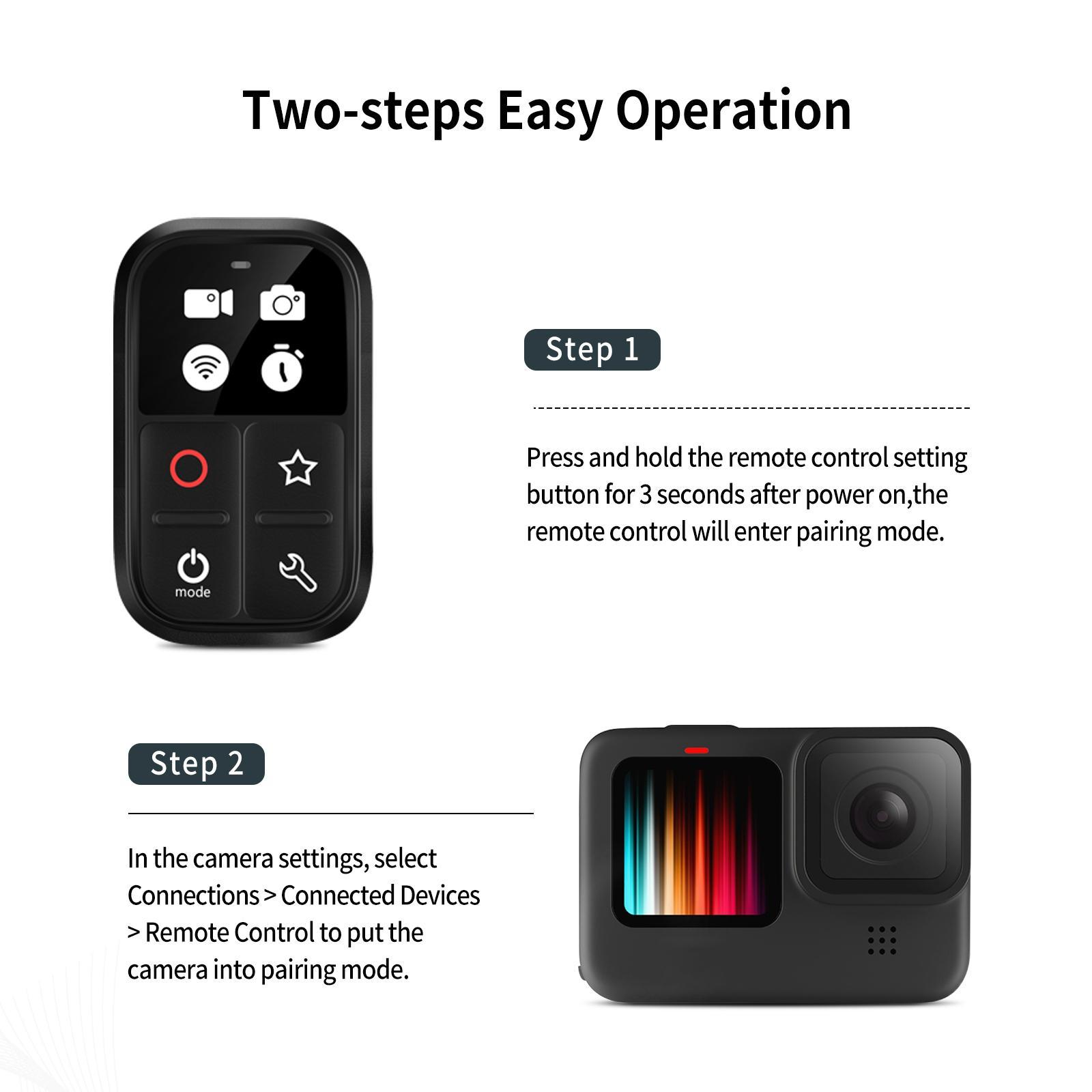 WiFi Remote Control Multifunctional Wireless for    8/9/Max Black