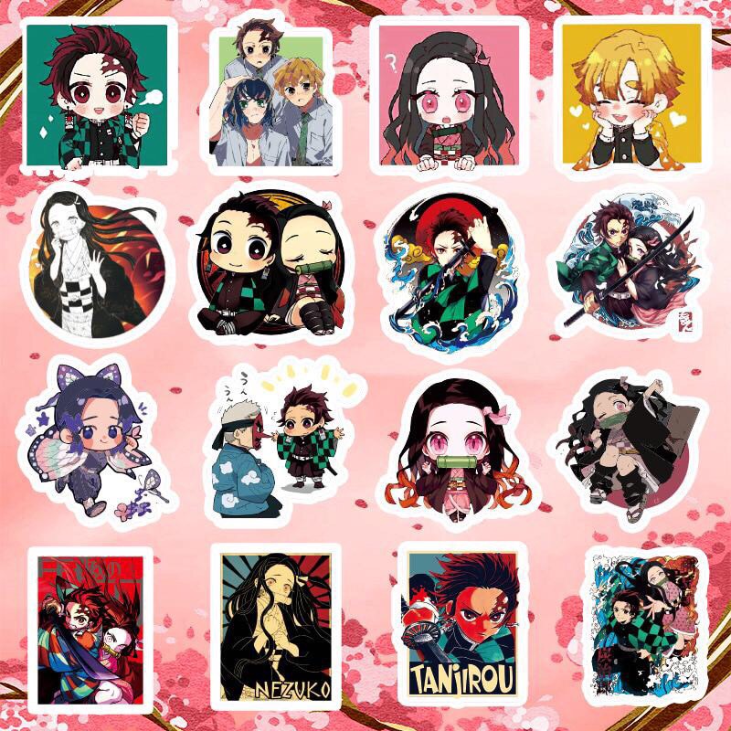 ảnh sticker Kimetsu no Yaiba 40-45 ảnh