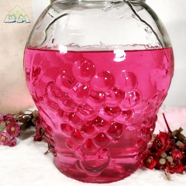 Bình thủy tinh ngâm rươu chùm nho nổi 20 lít, 28 lít