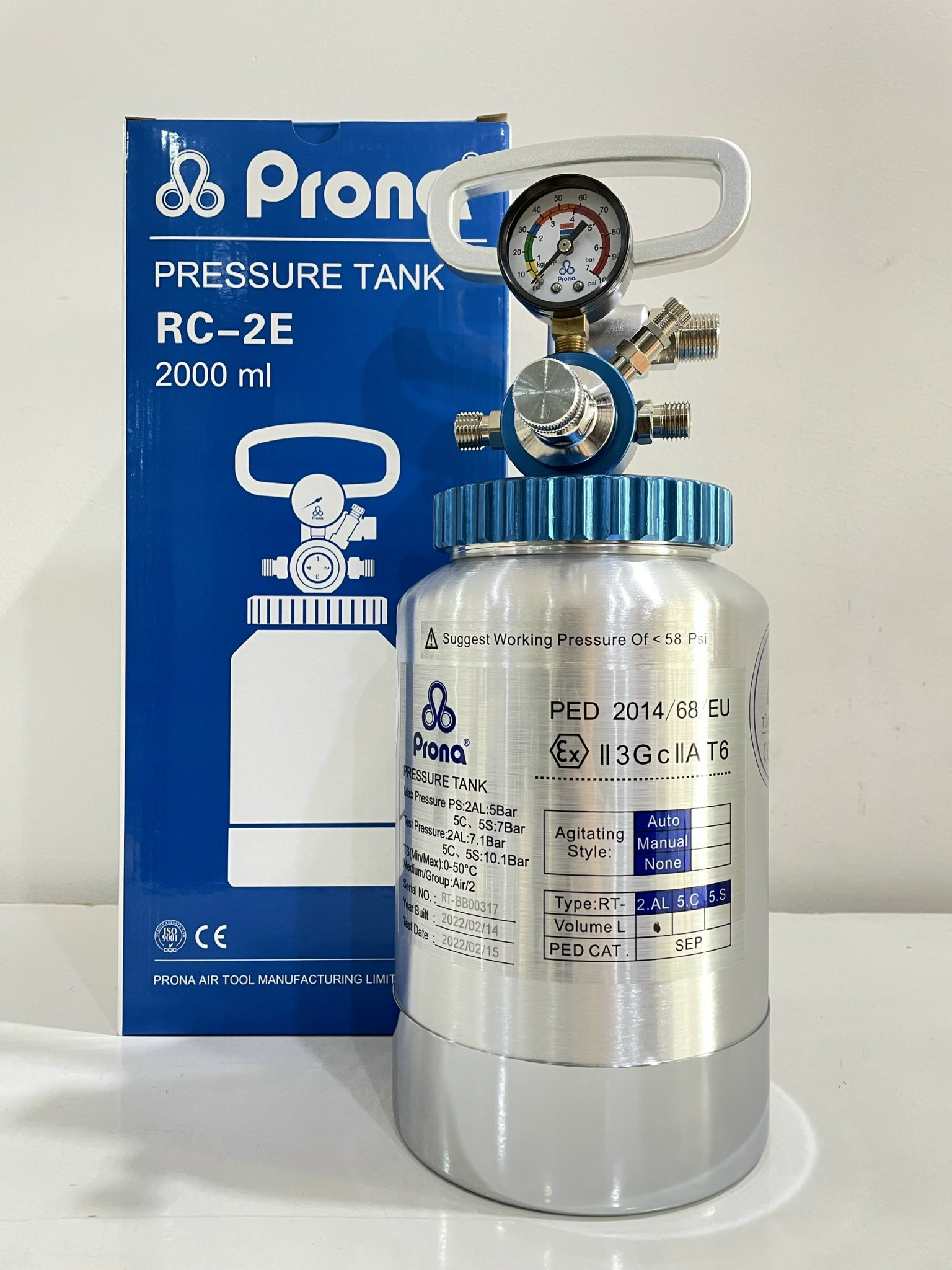 Bình trộn sơn PRONA 2 Lít RC-2E