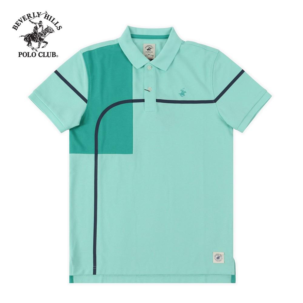 Áo polo ngắn tay BEVERLY HILLS POLO CLUB Slimfit màu xanh ngọc cotton - PMSSS20TL072