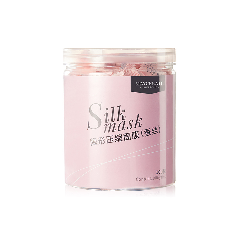 Hộp Mặt Nạ Nén Maycreate Silk Mask 100 Miếng