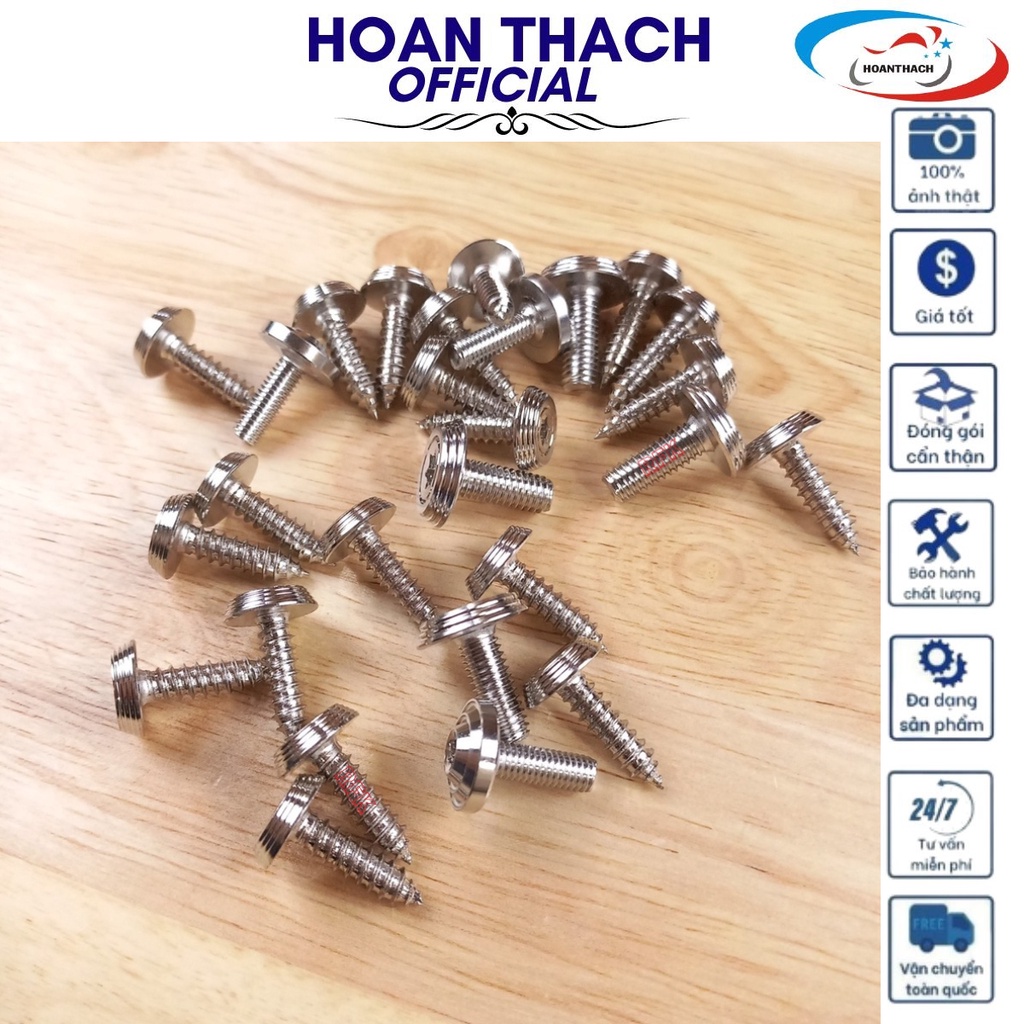 Bộ Ốc Áo Mẫu Thái Inox 304 cho xe máy Exciter 155 ( 27 con ), HOANTHACH SP017376