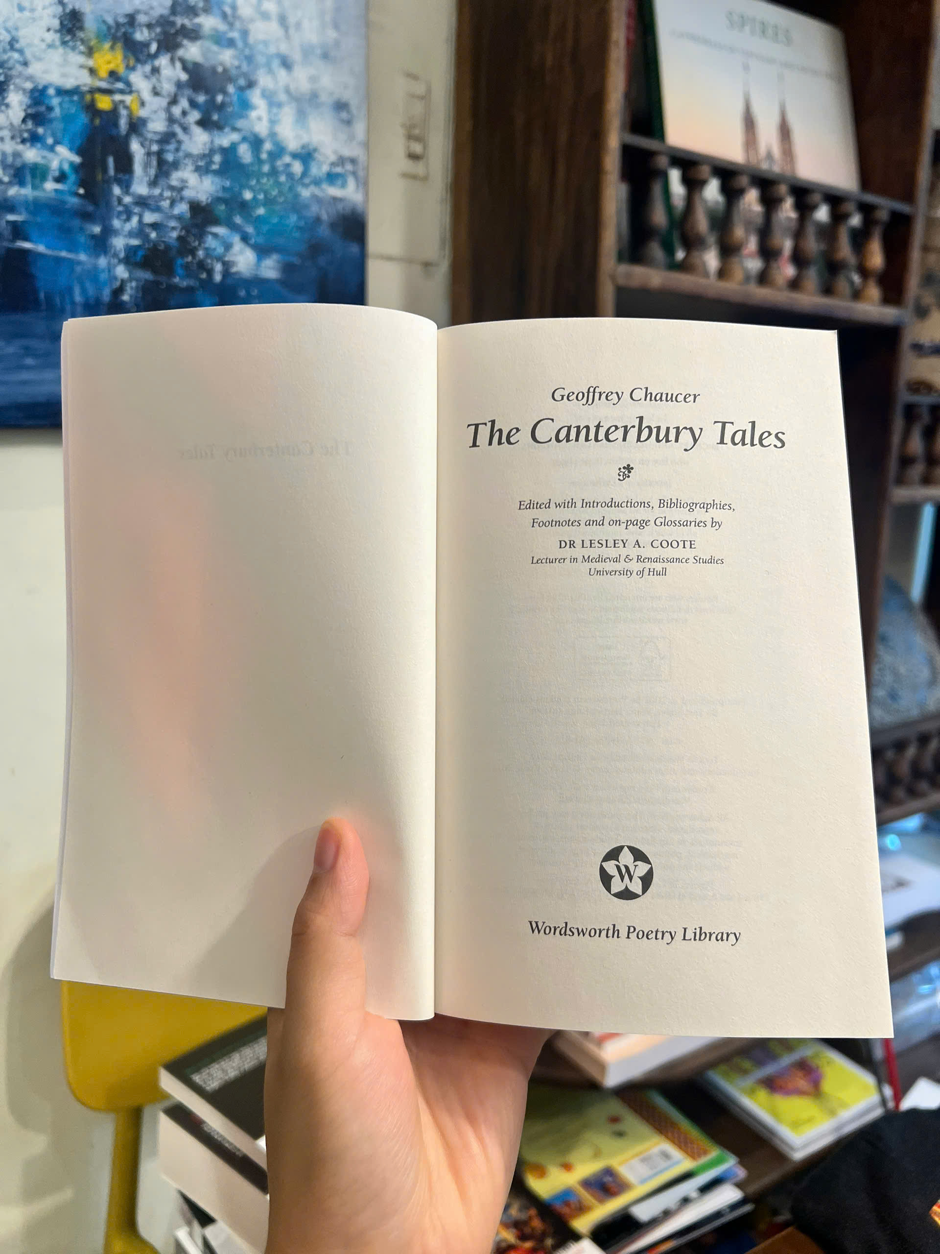 Sách - The Canterbury Tales by Geoffrey Chaucer | Poetry / Classics / Tuyển tập thơ Nhập khẩu