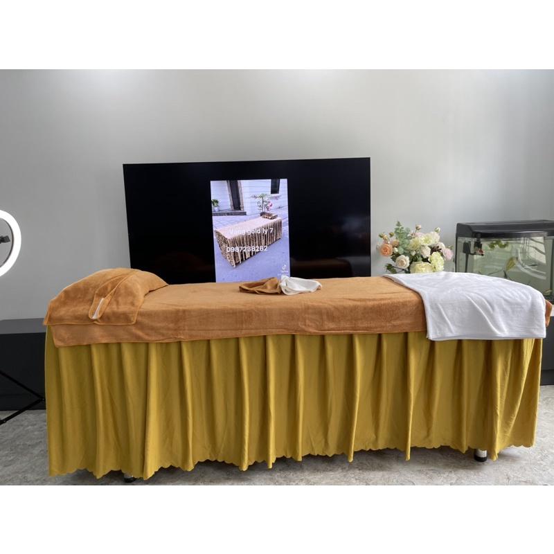 khăn trải ngoại cỡ kt 1mx2m dành cho giường spa cỡ lớn