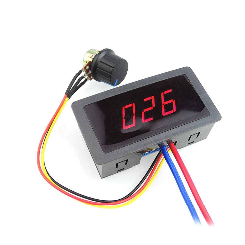 Direct-Current Speed Controller 24V Digital dc Motor Speed Regulator PWM Stepless Speed Control Switch