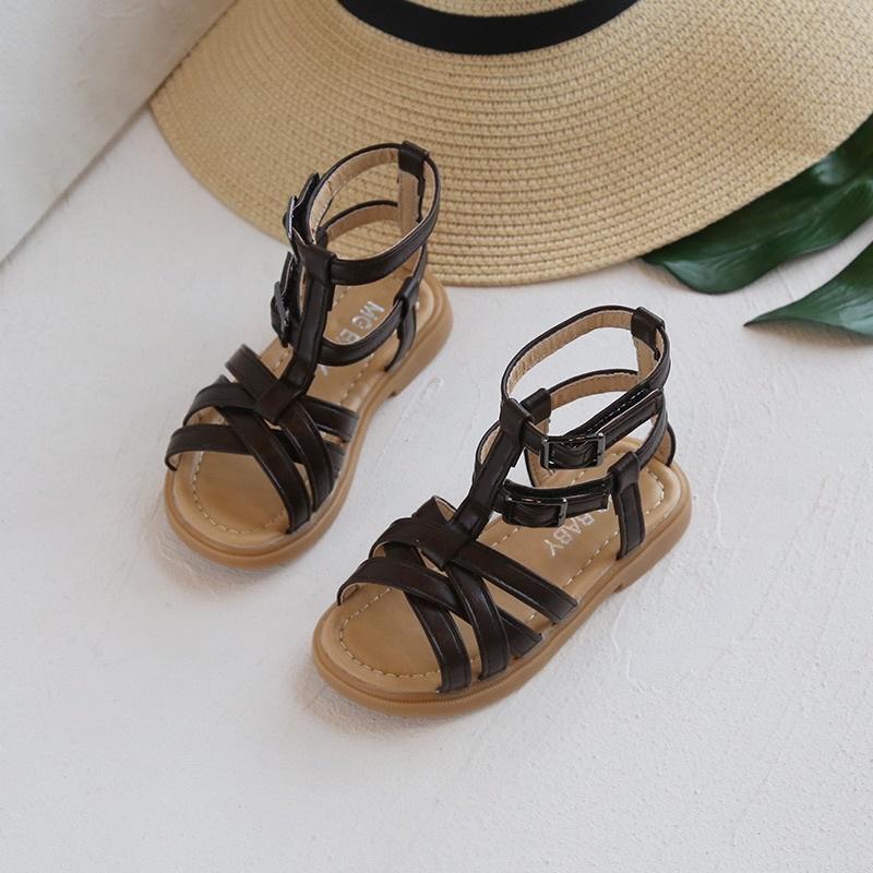 Giày Sandal thiết kế quai dây độc đáo cho bé gái G825