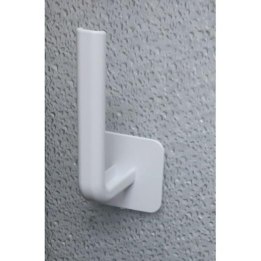 Móc đa năng màu trắng dán tường