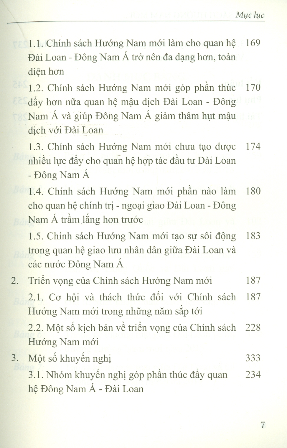 Chính Sách Hướng Nam Mới Của Đài Loan Và Tác Động Của Nó Đối Với Quan Hệ Đài Loan - Đông Nam Á