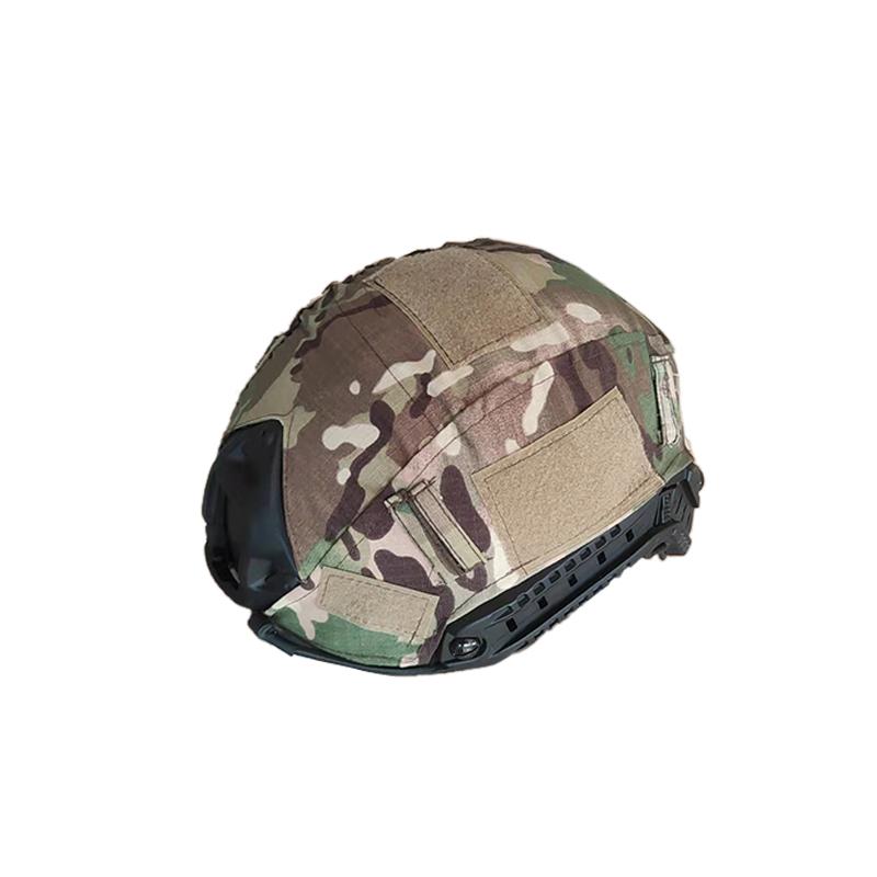 Mũ bảo hiểm chiến thuật Vòng tròn đầu 52-60cm Mũ bảo hiểm Airsoft Paintball War Game Gear CS Fast Materment Cover nhiều màu Color: jungle digital