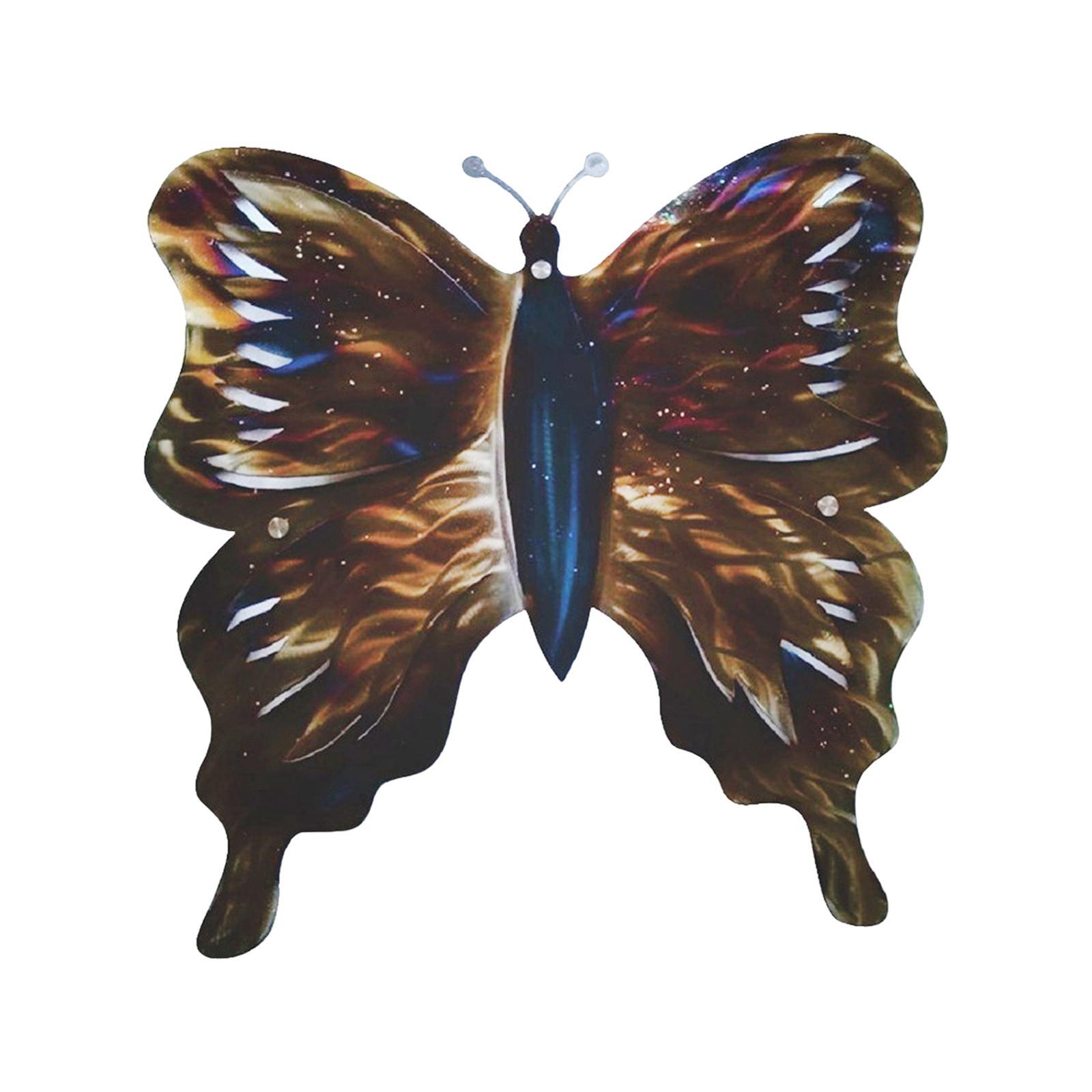 Modern Outdoor Butterfly Wall Sculptures for Home Living Room Decoration