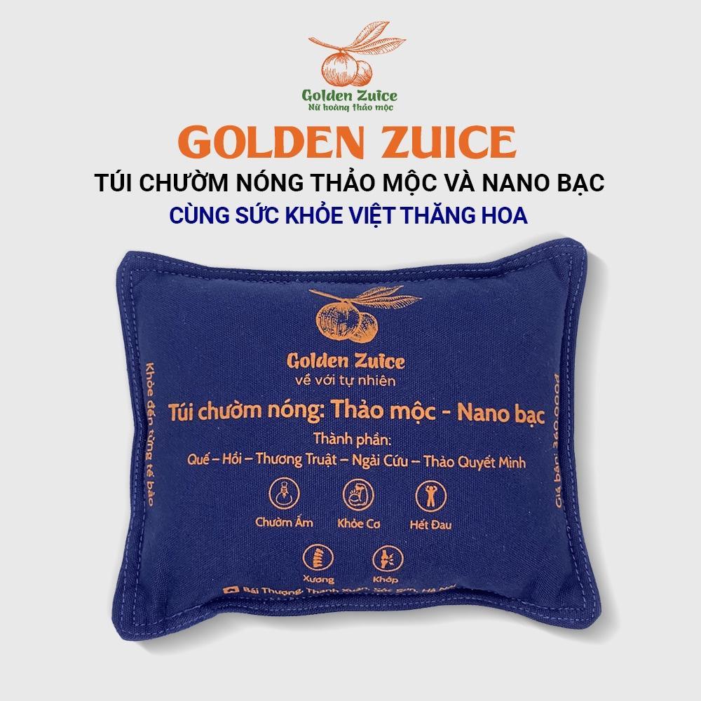 Túi chườm nóng thảo mộc Golden Zuice, chữ in