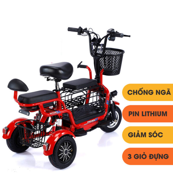 Xe Máy Điện 3 Bánh SPW10