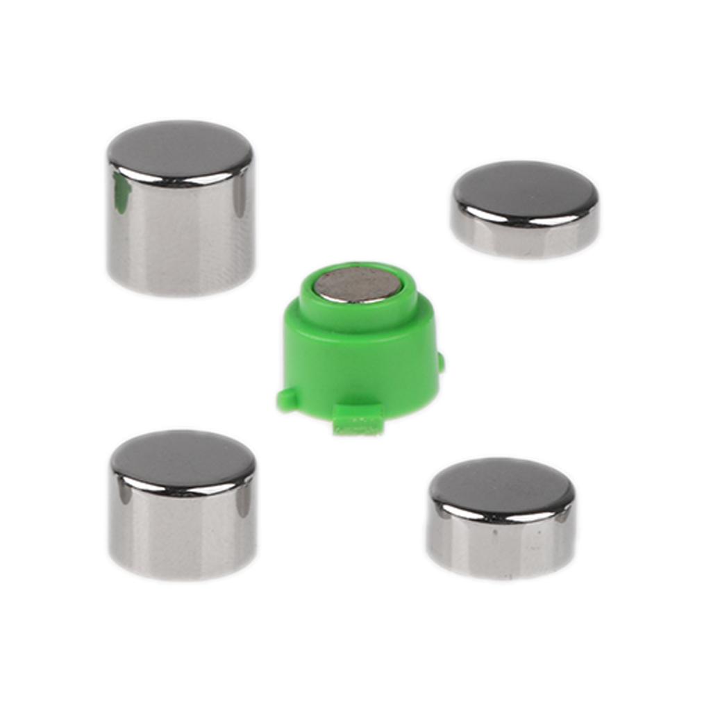 20pcs Set Replacement Metal Bumper Grips Button ThumbStick For PS4 Series