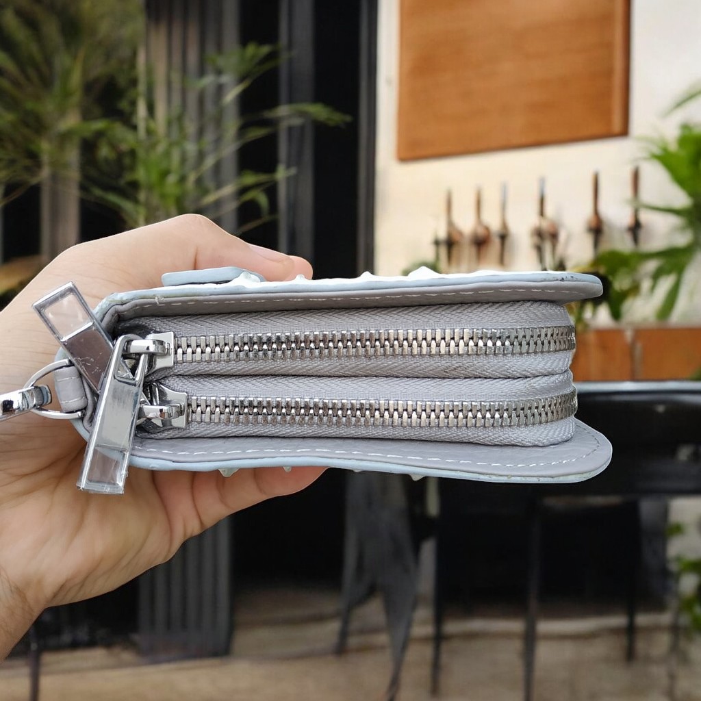 Ví cầm tay nam nữ Loại 2 khóa cao cấp!