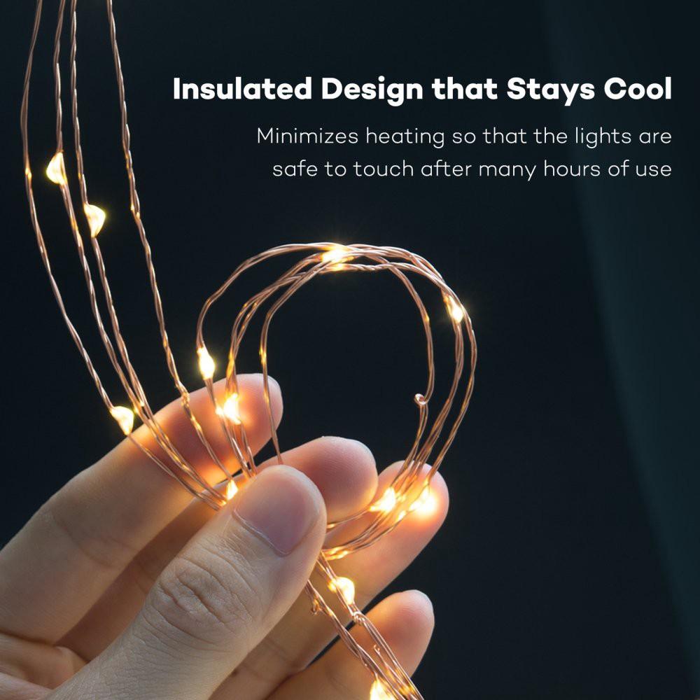 Dây đèn Led bằng đồng 2M 3M 5M 10M chống nước trang trí phòng ngủ