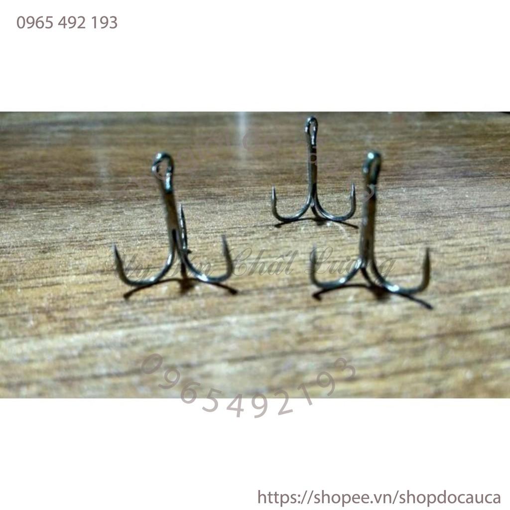 Lưỡi câu 3 chạc combo 10 lưỡi