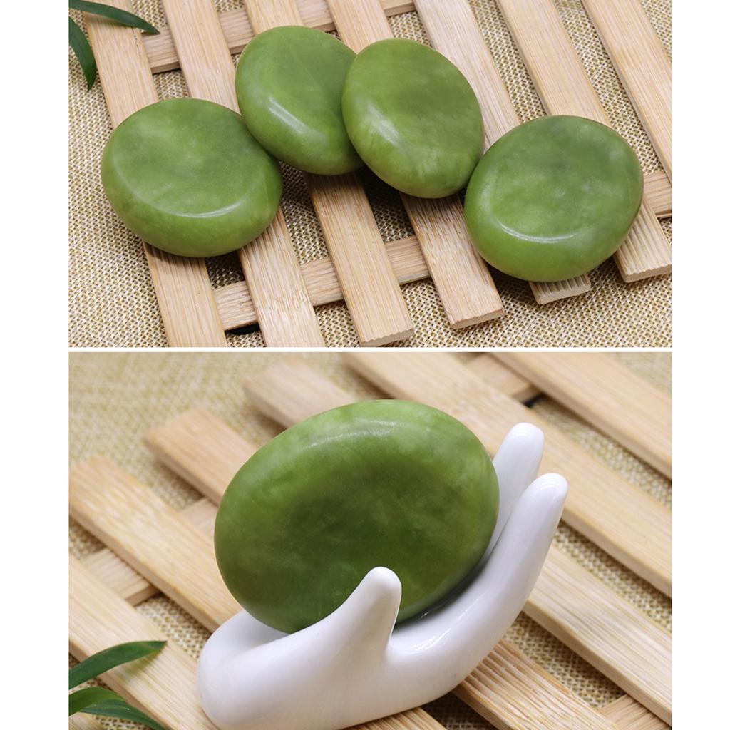 Massage đá Tự Nhiên Jade Cho Cơ Thể Massage Mặt Đá Nóng Spa