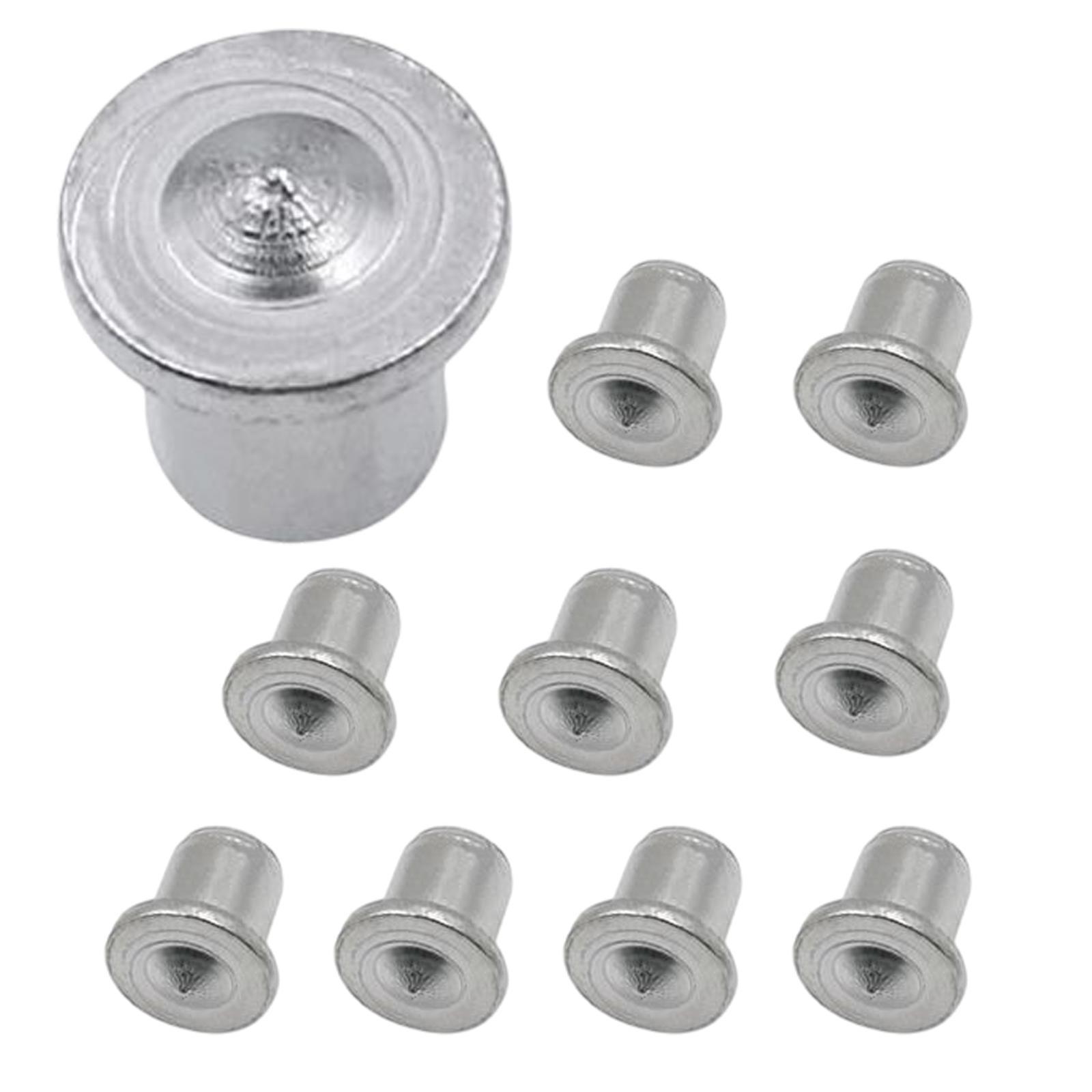 10Pcs Portable Center Dowel Pins Dowel Drill Points Pin for Woodworking