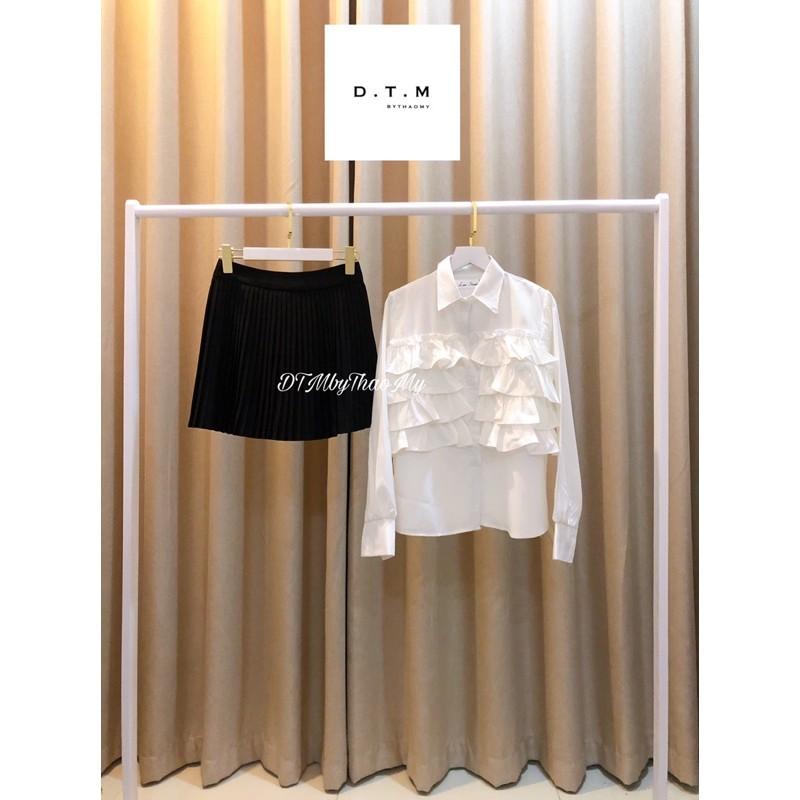 Áo sơ mi viền bèo