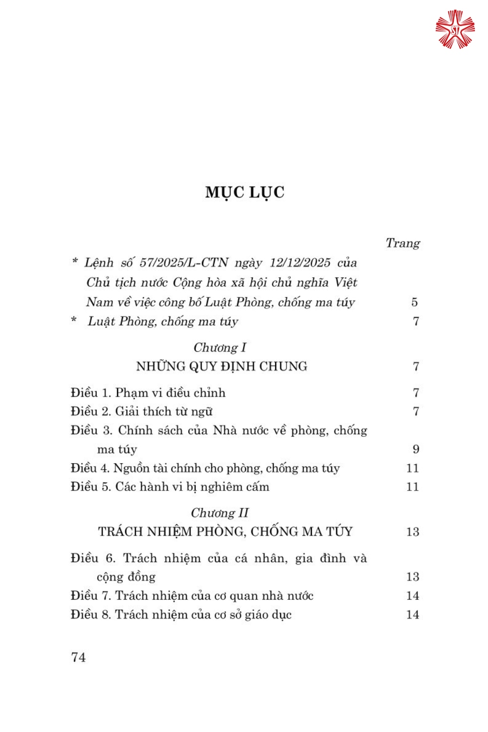 Luật Phòng, chống ma túy năm 2025
