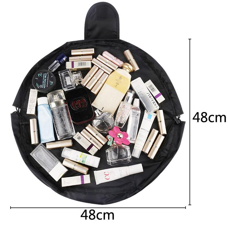 Organizer for Cosmetics Makeup Bags Women Mini Package Travel Kit Pouch Storage Drawstring Tote Eco Toiletry Top Handle Reusable