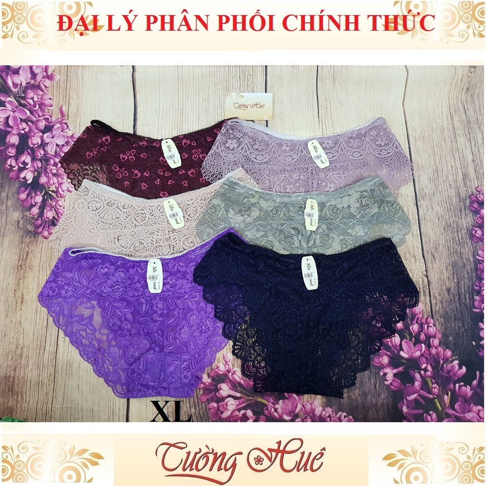 Quần lót nữ ren, màu ngẫu nhiên size XL.