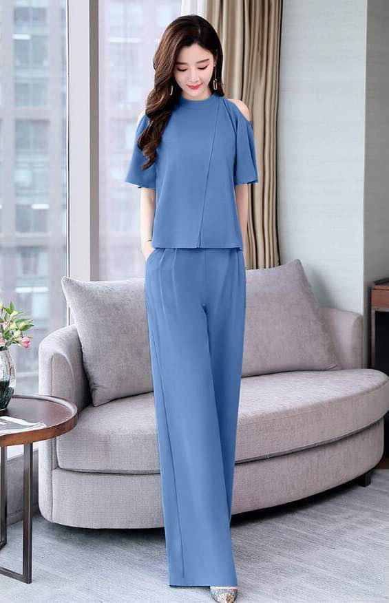 BỘ ĐỒ ỐNG RỘNG KÈM THẮT LƯNG