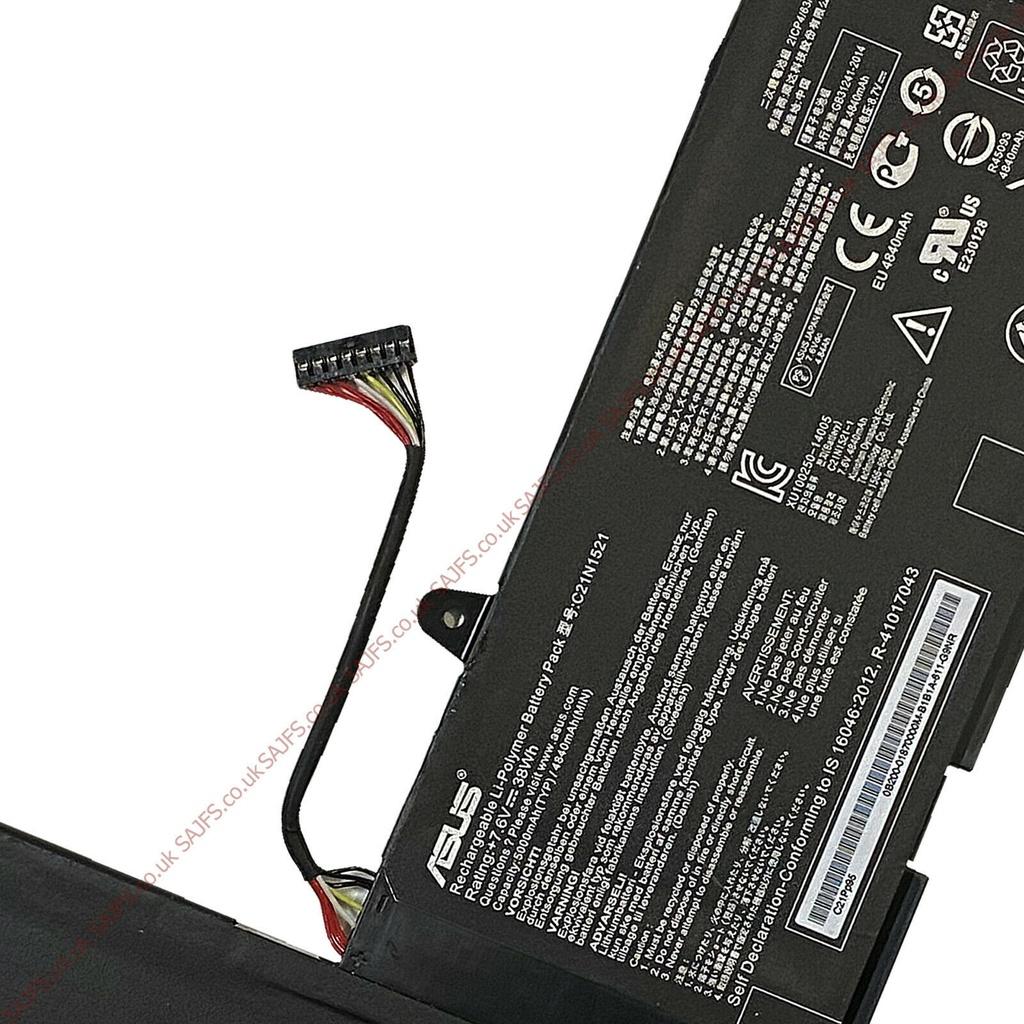 Pin dùng cho Laptop Asus E200HA-1G E200HA-1E C21N1521 Battery Original 38Wh