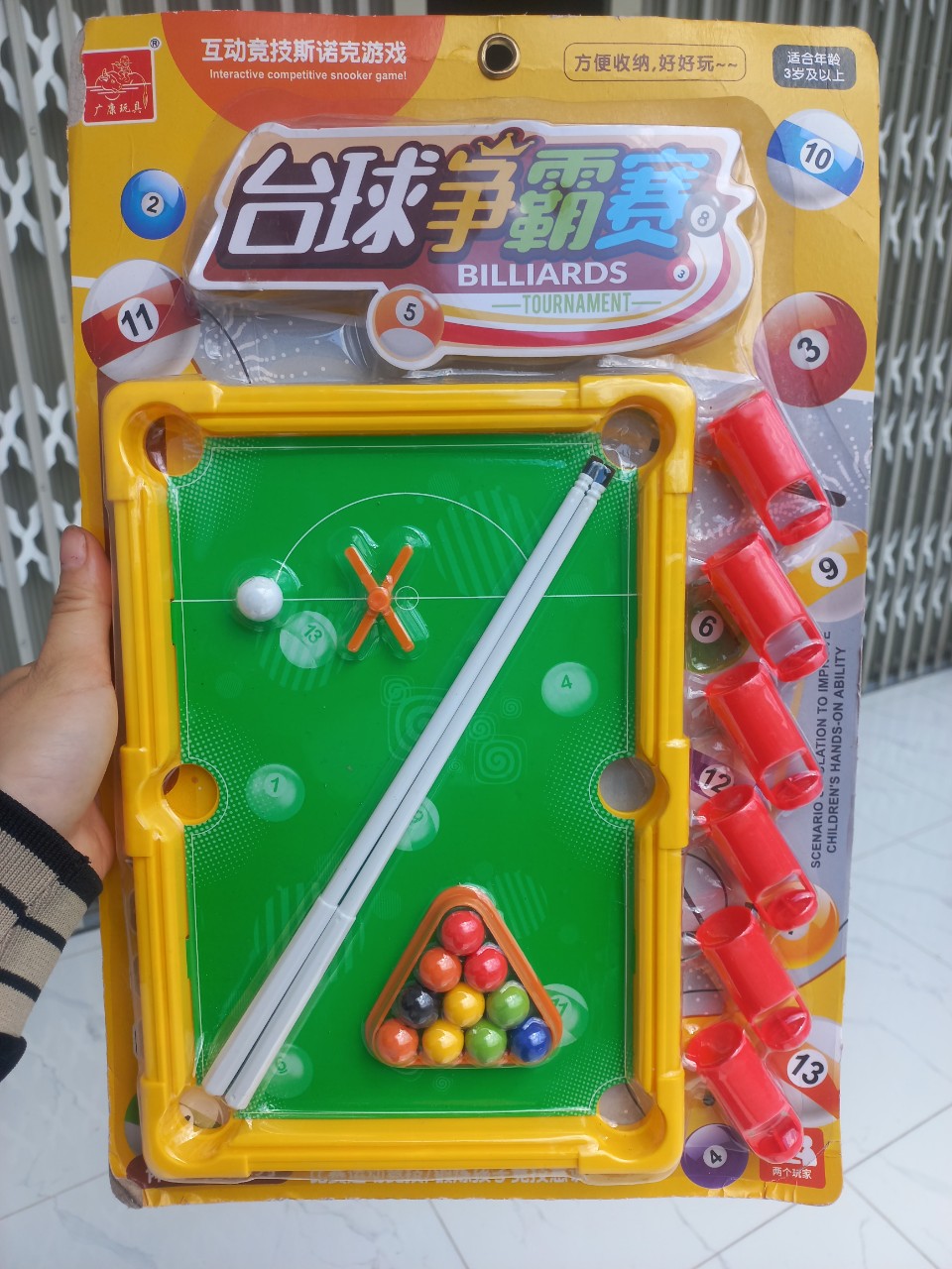 Đồ chơi mô hình trò chơi billards