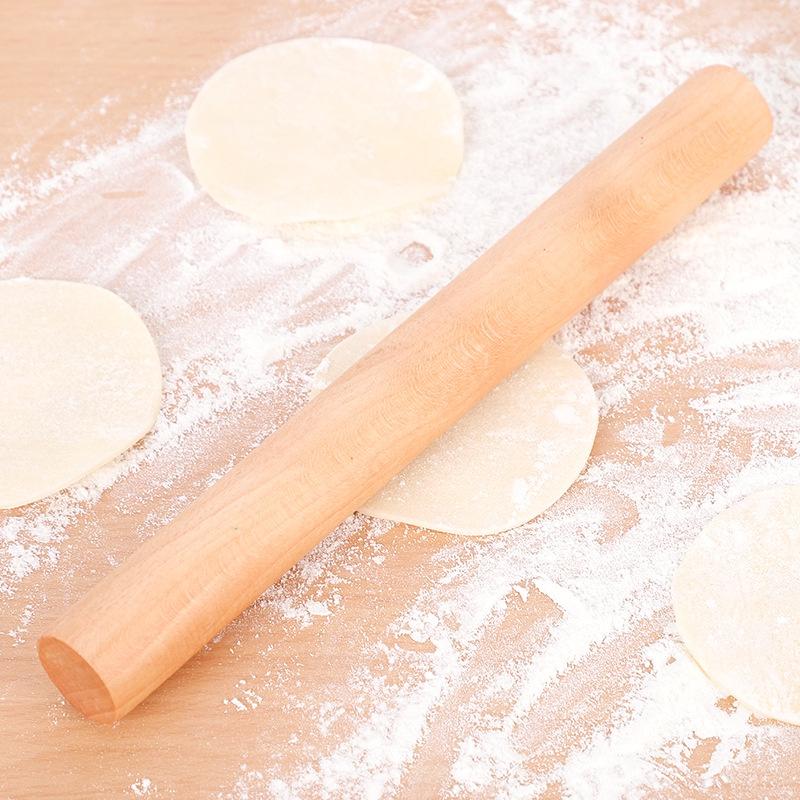 Cán lăn bột / Cây lăn bột bằng gỗ 28cm