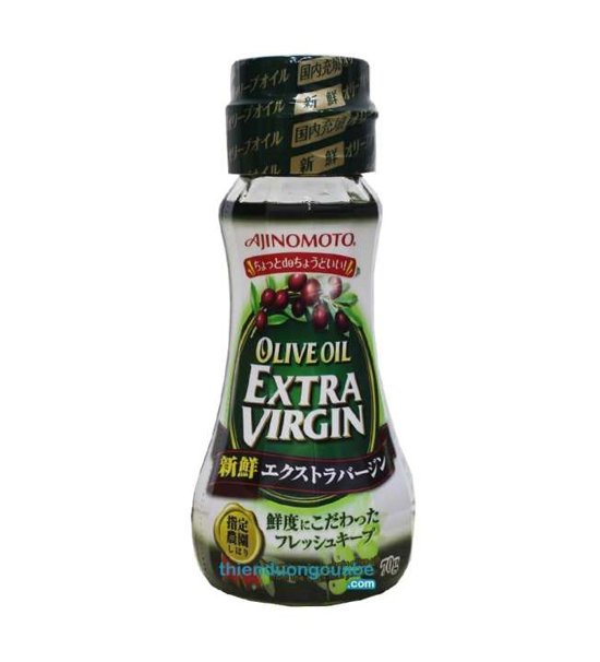 Dầu oliu Ajinomoto Olive Extra Virgin Nhật 70g