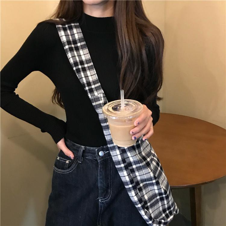 Áo len cổ cao 3 phân tay dài thời trang nữ