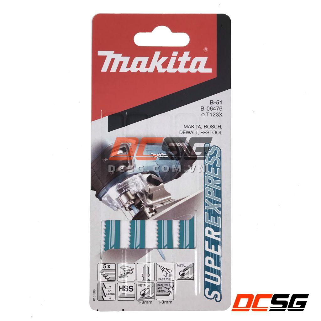 Lưỡi cưa lọng cắt nhanh kim loại Makita B-51 B-06476 | DCSG