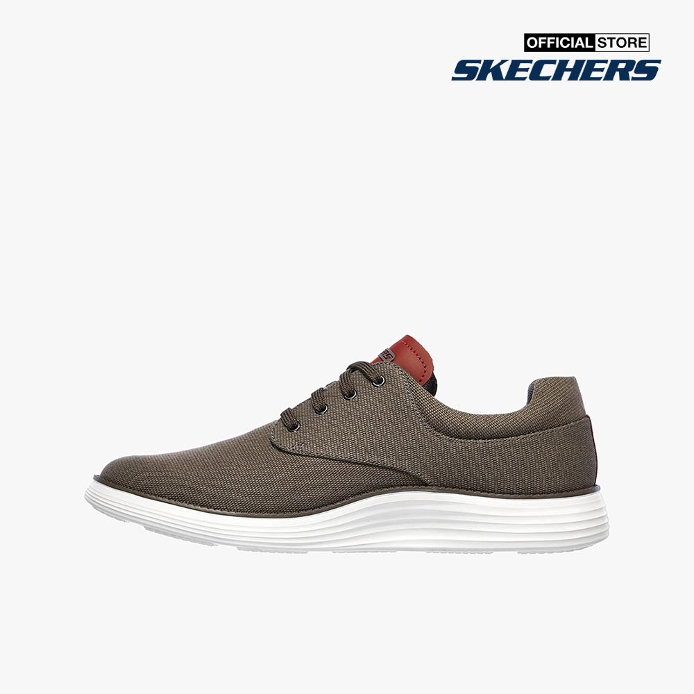 SKECHERS - Giày sneaker nam thắt dây Status 2.0 Burbank 204083-DKTP