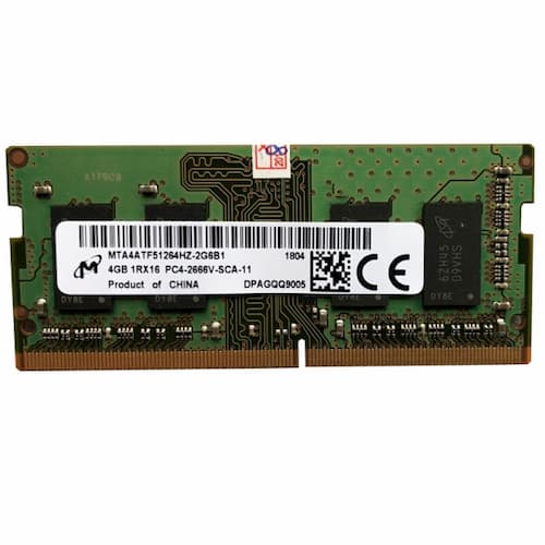 RAM Laptop Micron 4GB DDR4 Bus 2666 - Hàng Nhập Khẩu